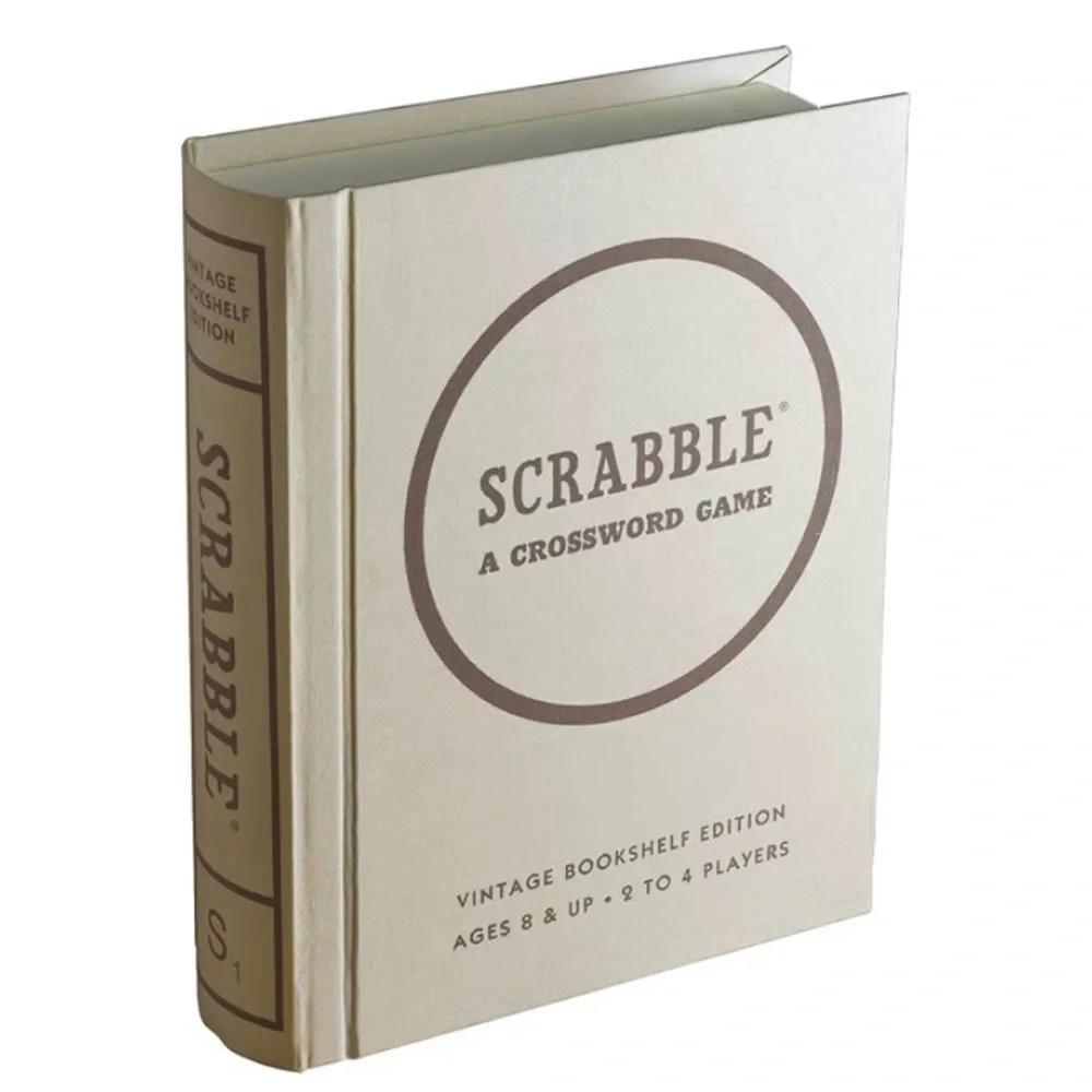 🃏 Scrabble Vintage Bookshelf Edition - Picture 1 of 6